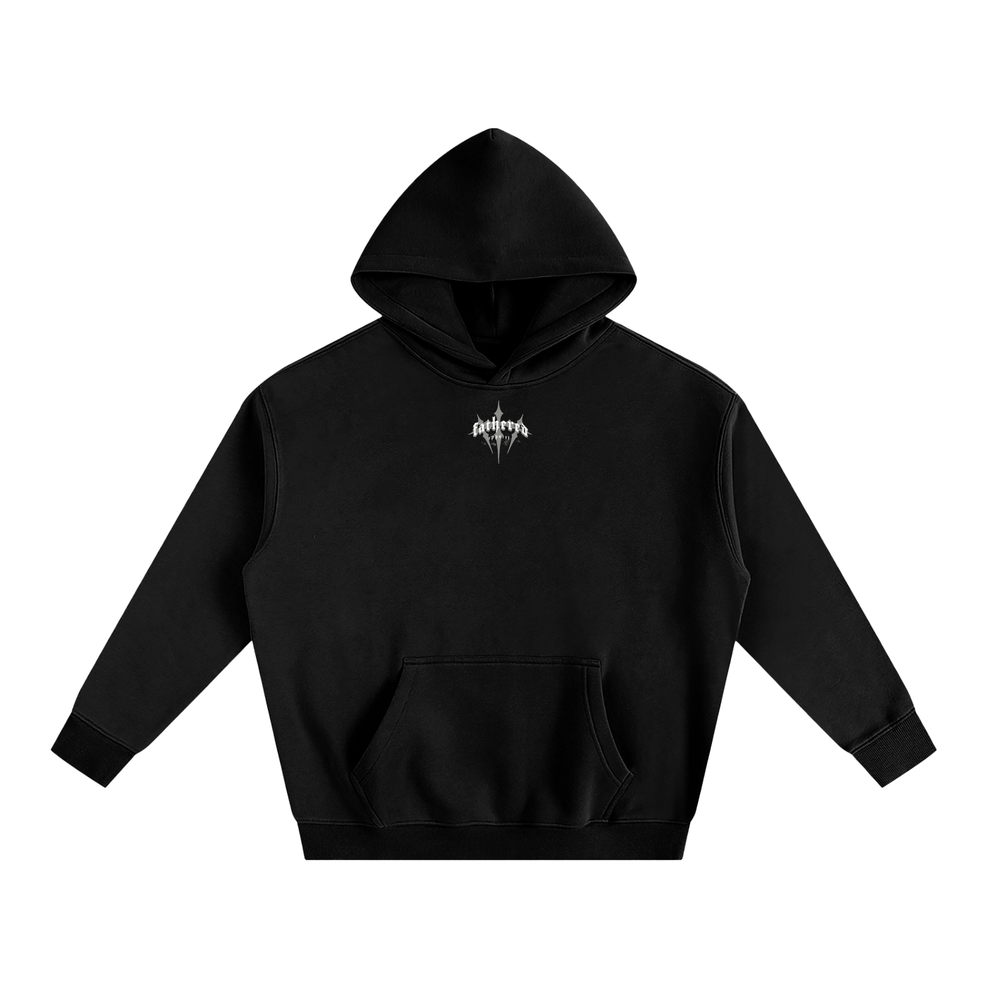 CUPID'S CROSS OVERSIZED PREMIUM HOODIE