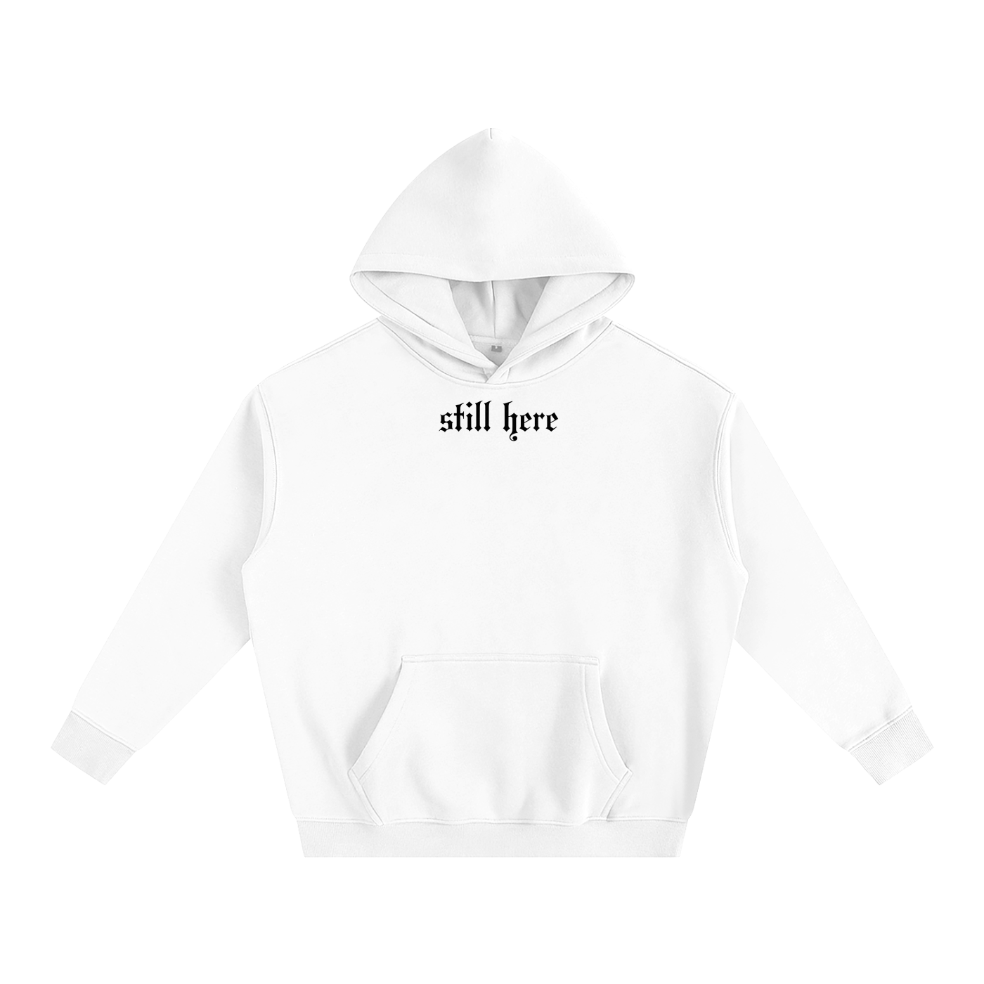 STILL HERE RED DRAGON HOODIE