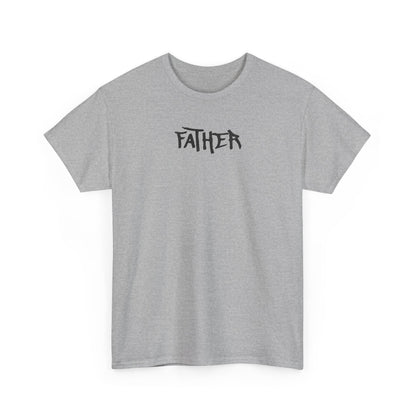 Father Tee Black Text