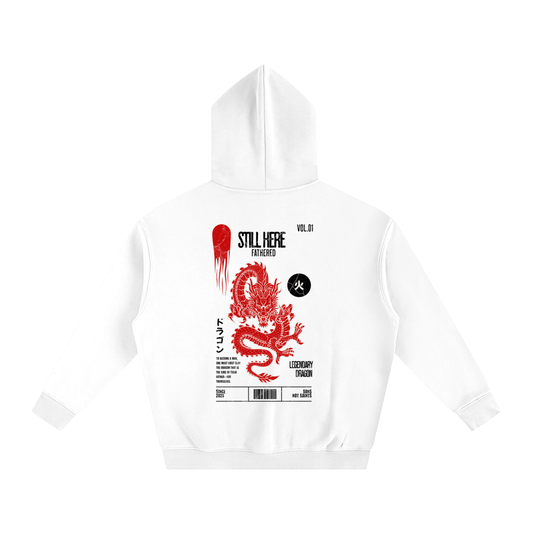 STILL HERE YEAR OF THE DRAGON HOODIE