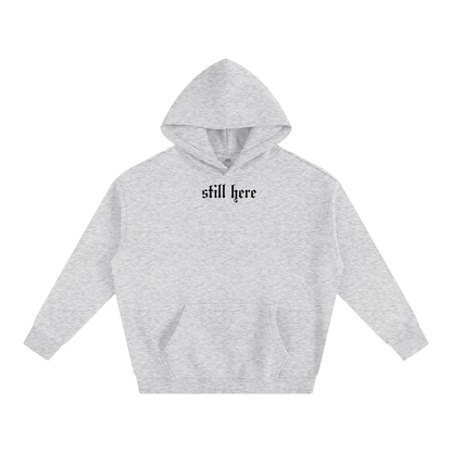 STILL HERE RED DRAGON HOODIE